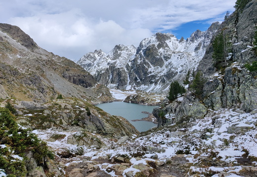Lacs Robert depuis la Brèche Sud
