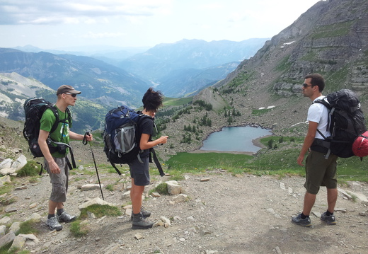 Le petit lac du Lausson